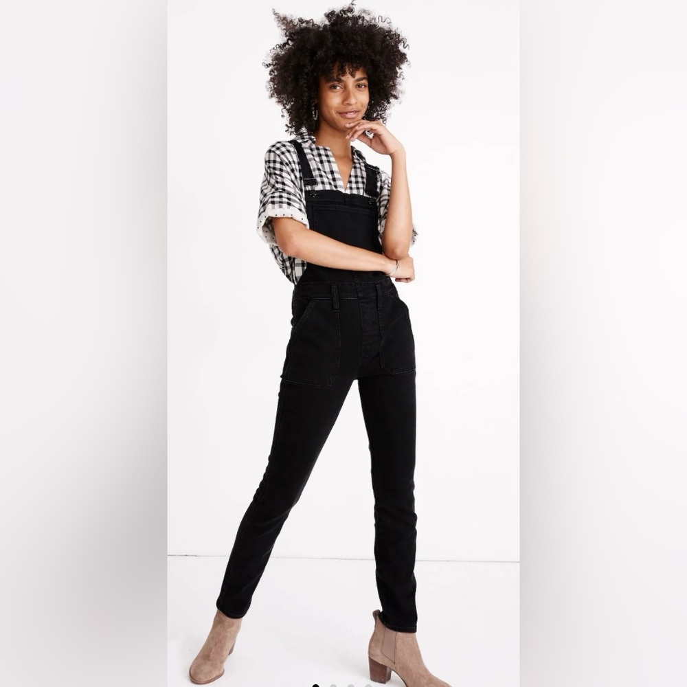 Madwell Skinny Overalls Lunar wash